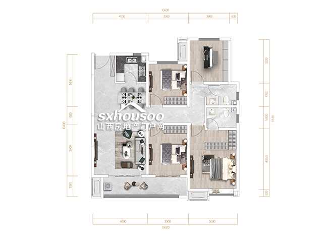 北區E2：4室2廳2衛 143㎡